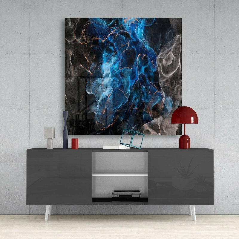 Energy Glass Wall Art