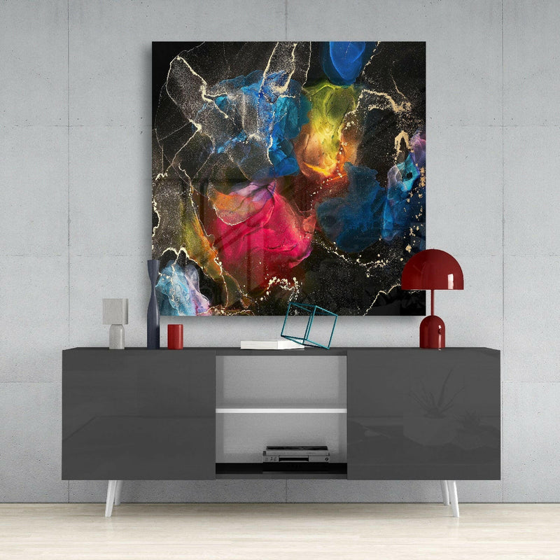 Energy Glass Wall Art