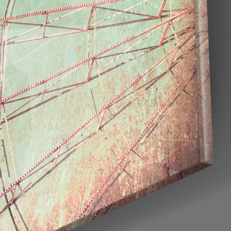 Ferris Wheel Glass Wall Art