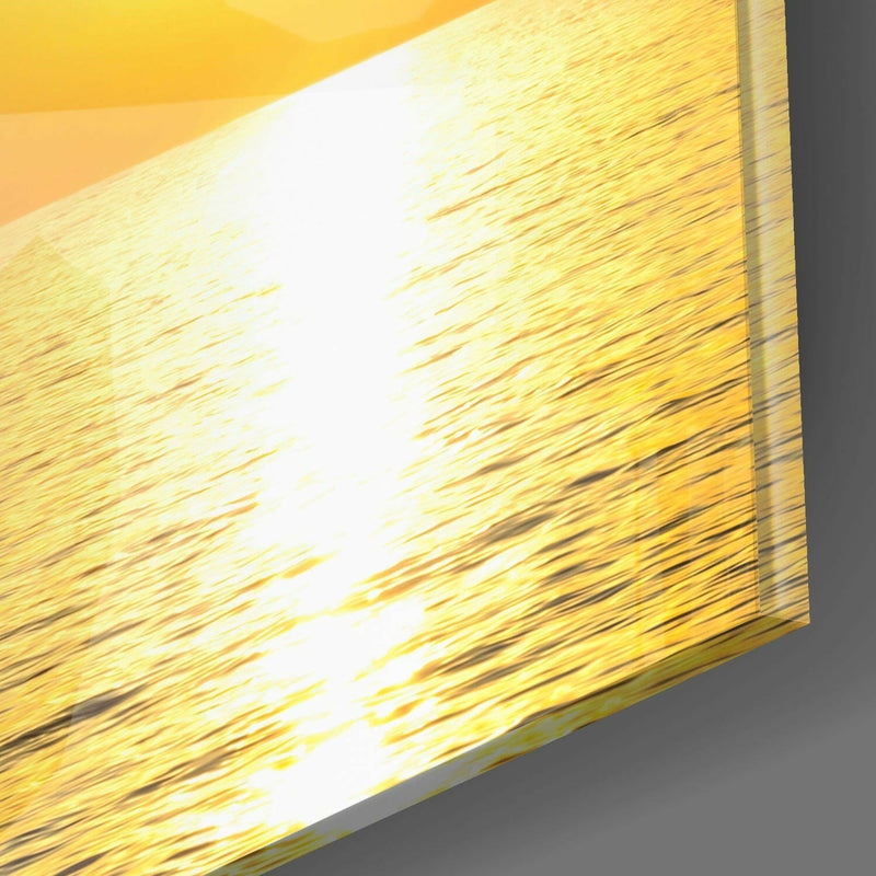 Sailboat Glass Wall Art