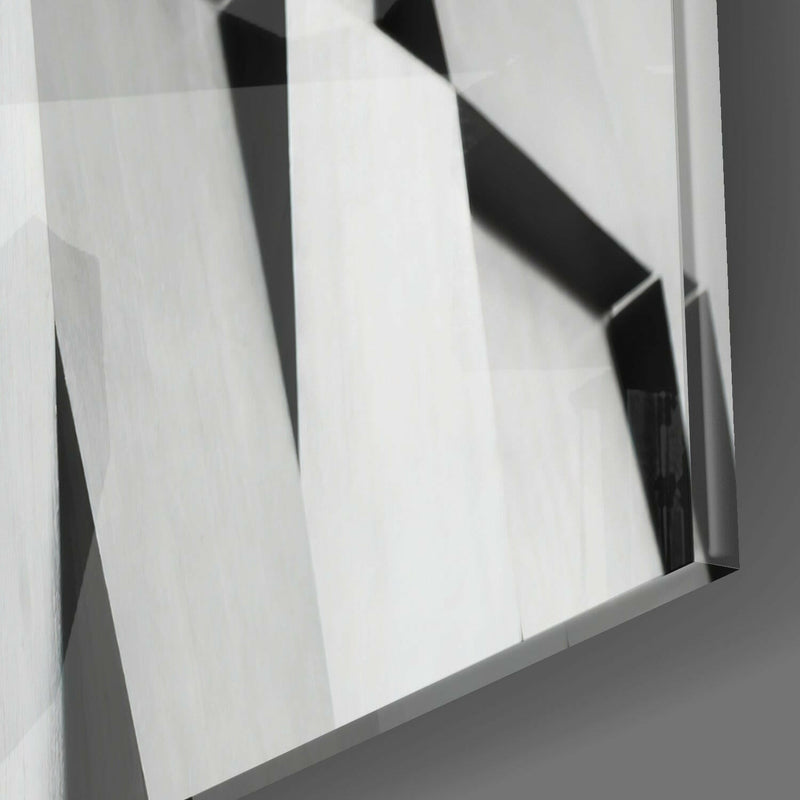 Modern Abstraction Glass Wall Art
