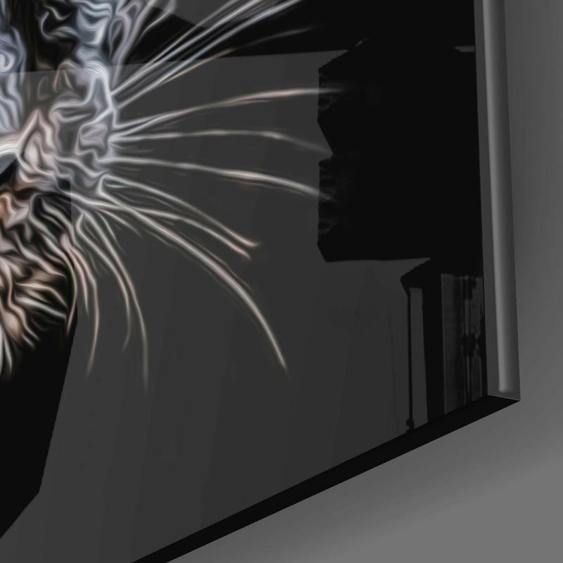 Panther Glass Wall Art