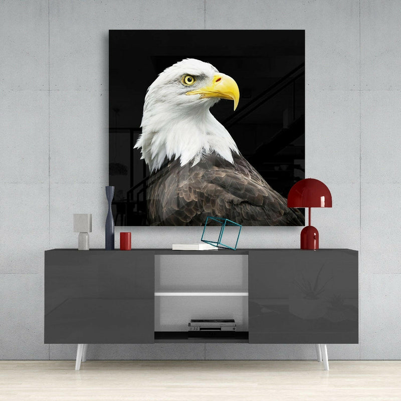 Eagle Glass Wall Art