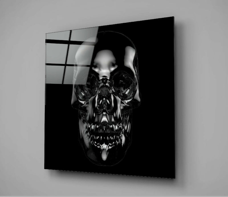 Skull Glass Wall Art