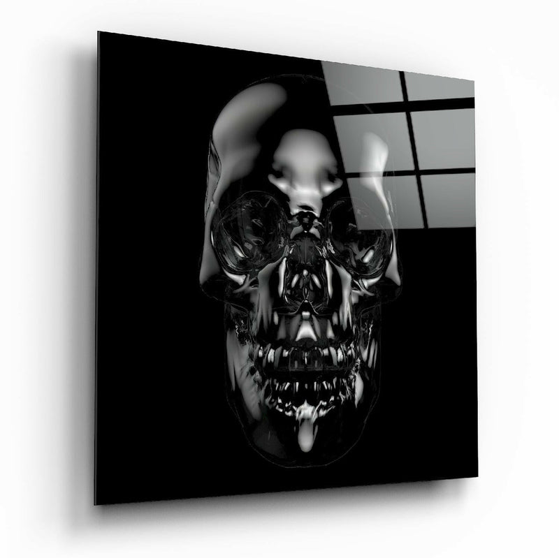 Skull Glass Wall Art