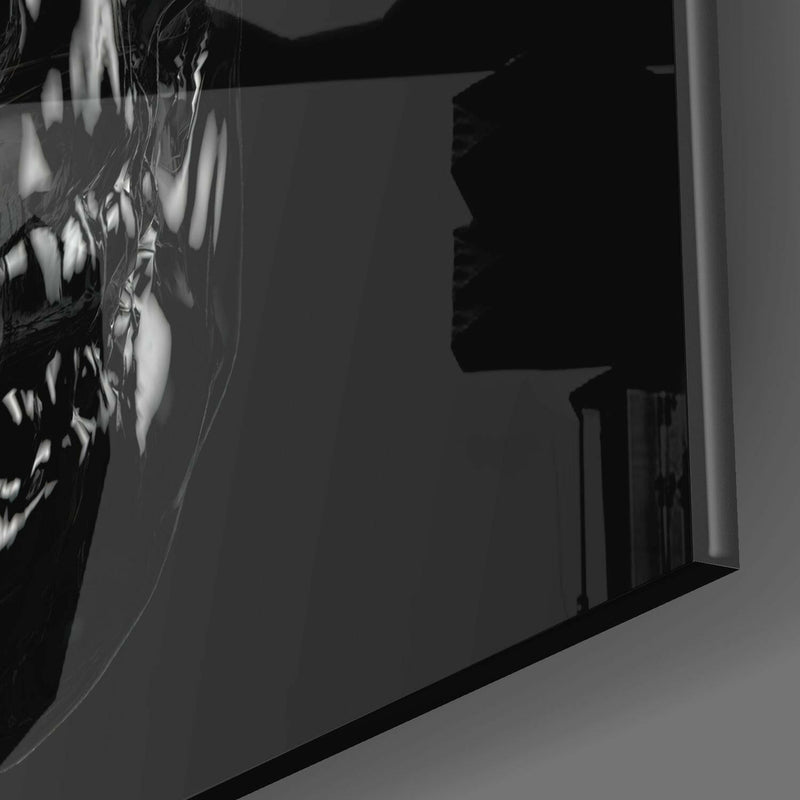 Skull Glass Wall Art