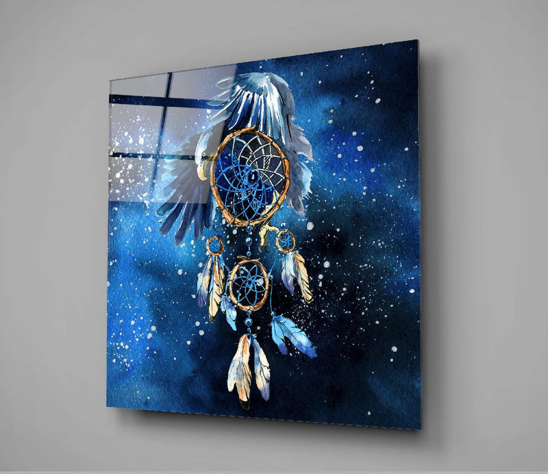 Dream Catcher Glass Wall Art