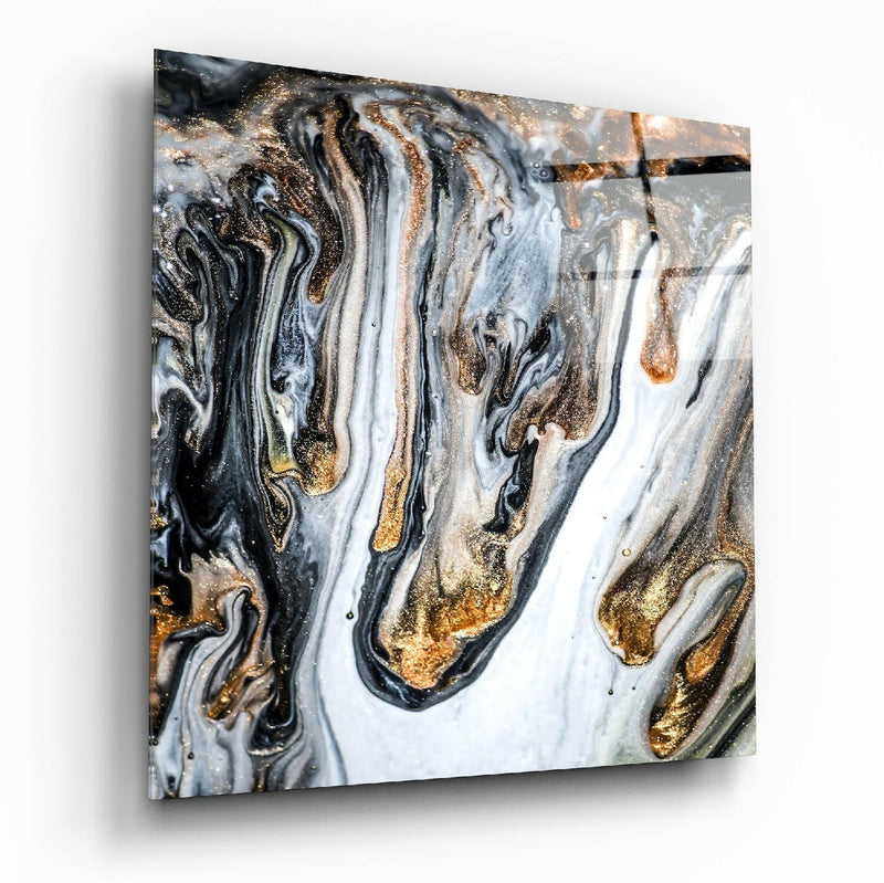Marble Glass Wall Art