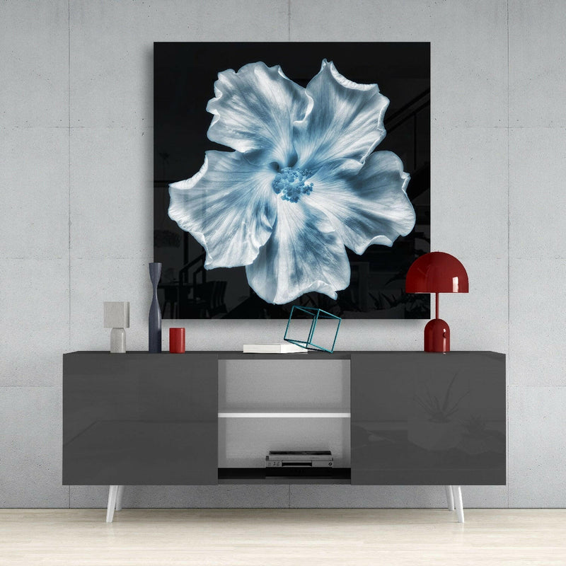Flower Glass Wall Art