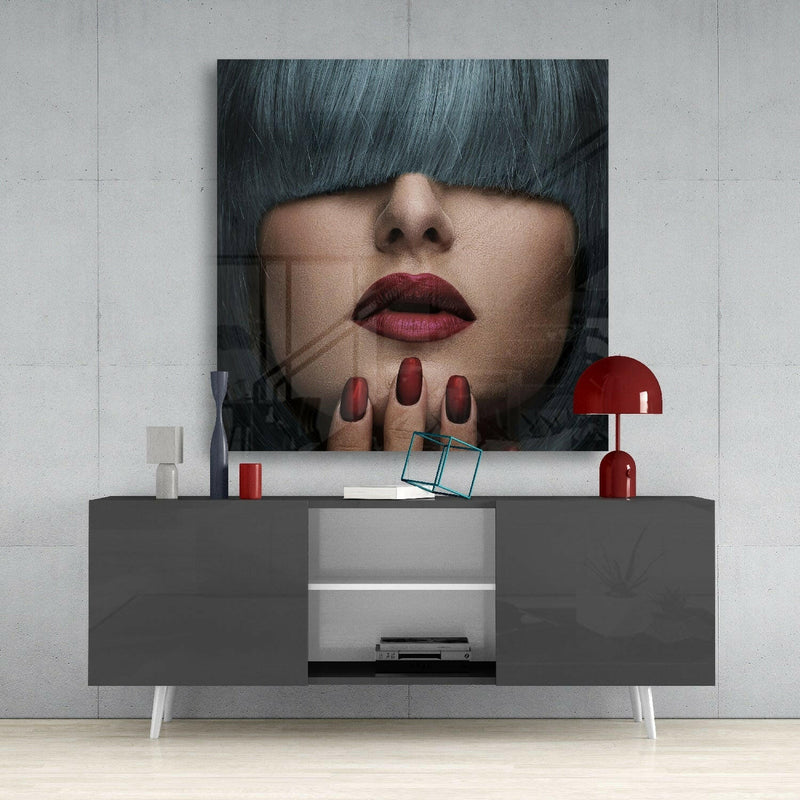 Bangs Glass Wall Art