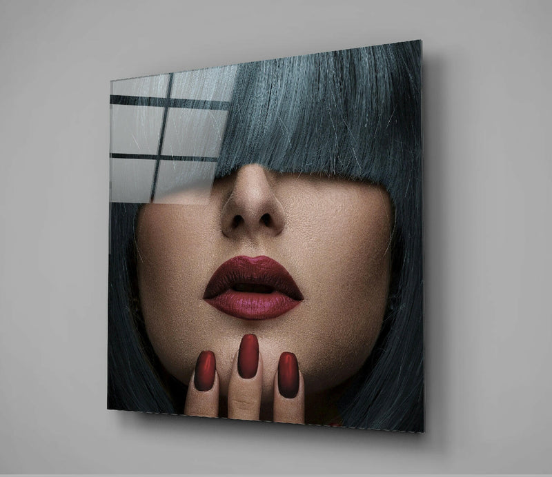 Bangs Glass Wall Art