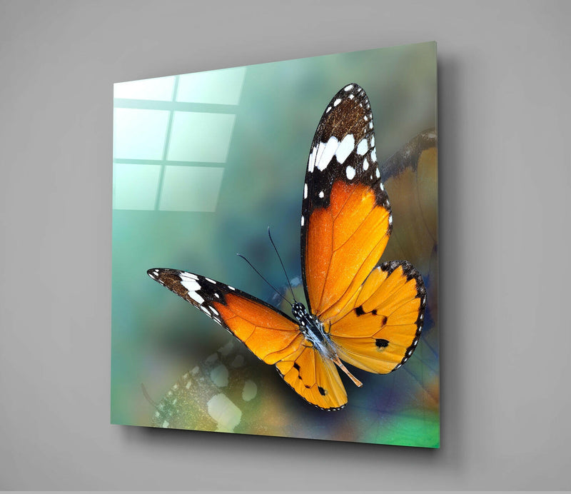 Butterfly Glass Wall Art