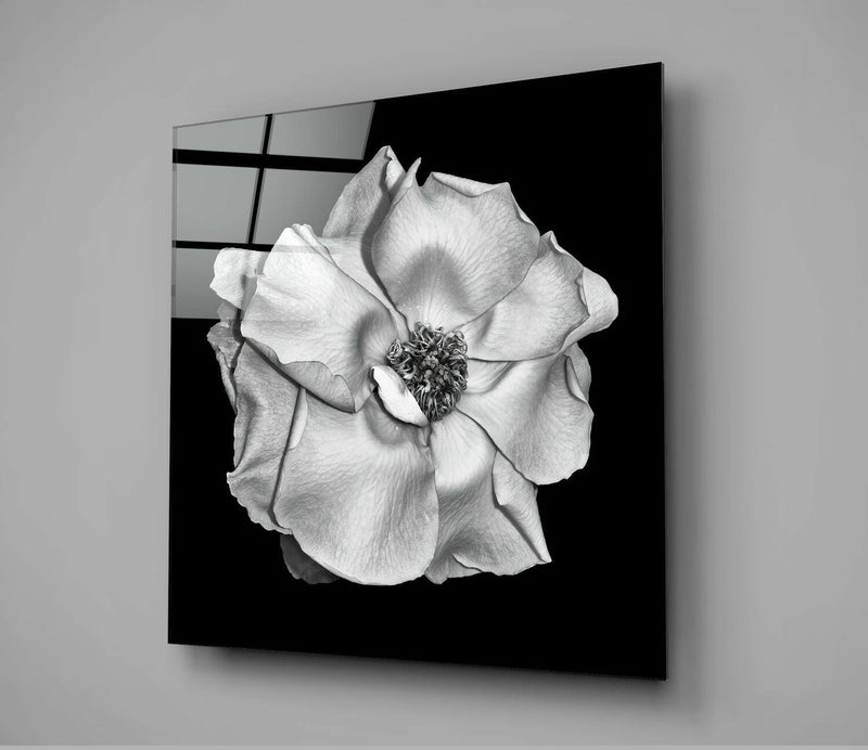 Flower Glass Wall Art