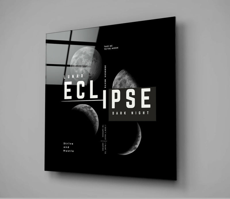 Eclipse Glass Wall Art
