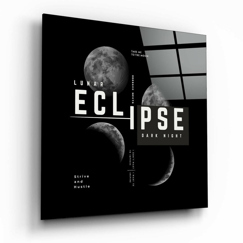 Eclipse Glass Wall Art