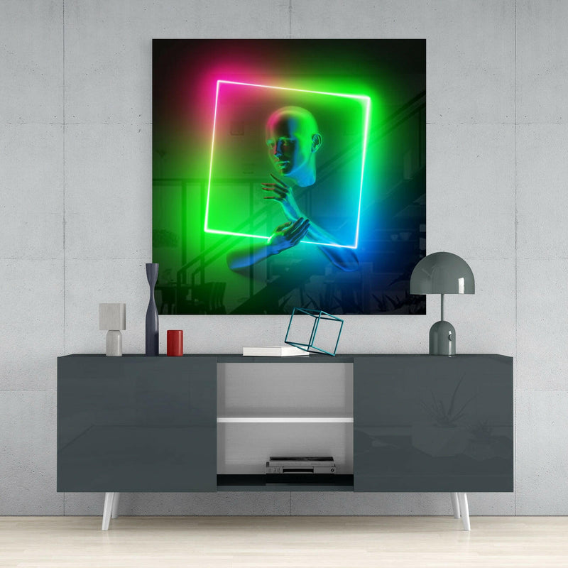 Limits Glass Wall Art