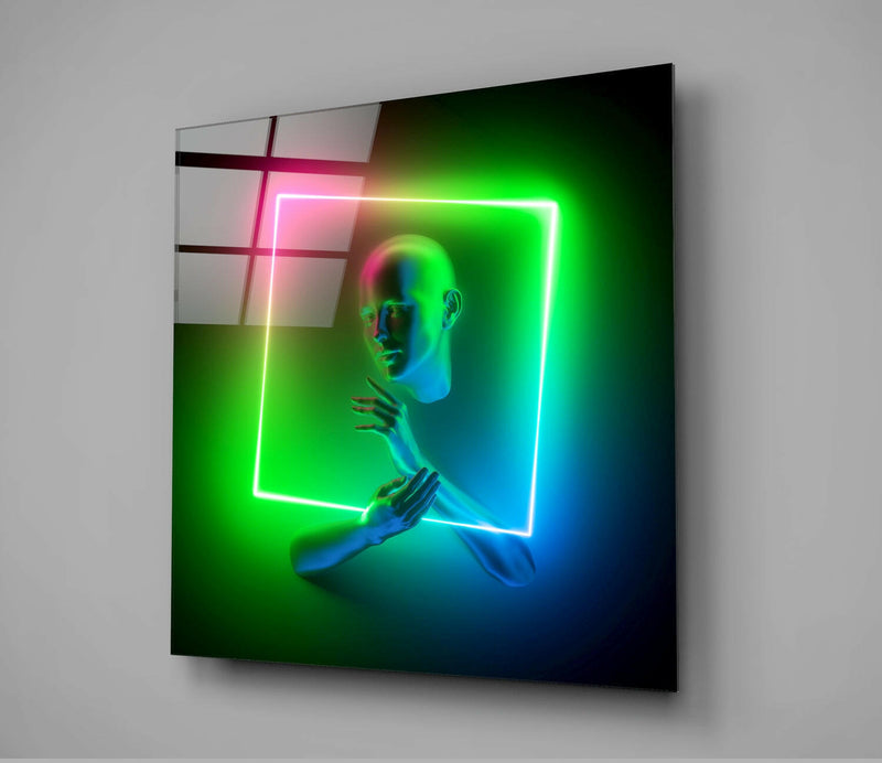 Limits Glass Wall Art