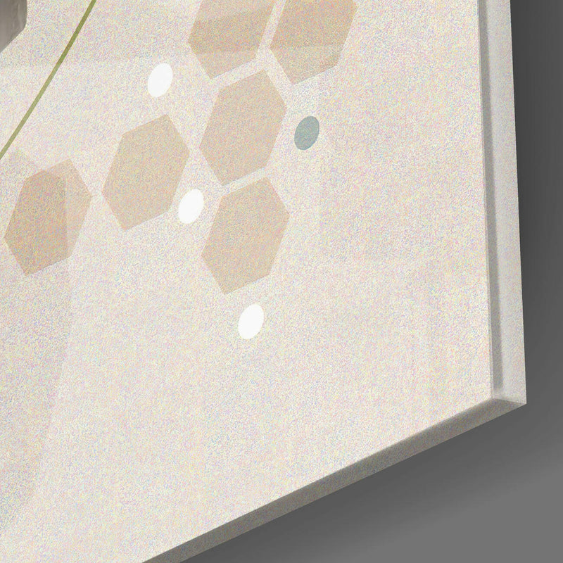 Statue Glass Wall Art