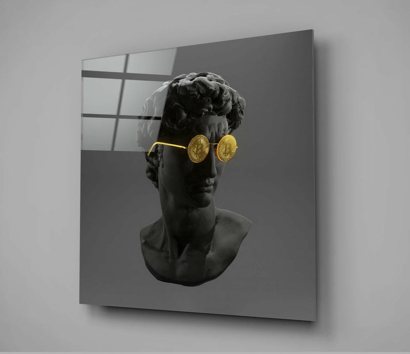 Sculpture Glass Wall Art