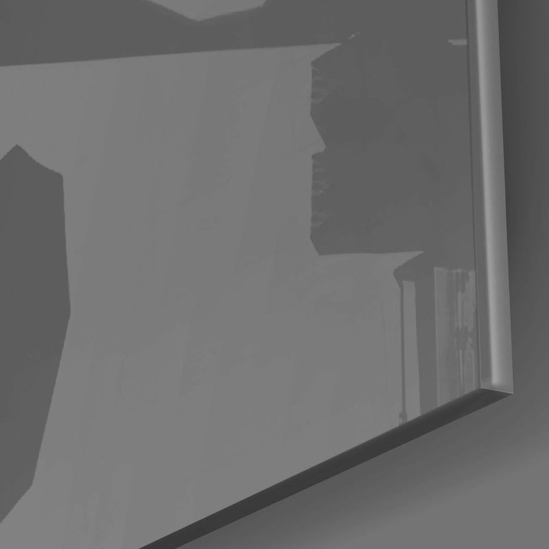 Sculpture Glass Wall Art