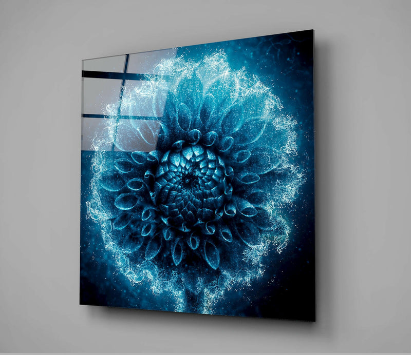 Flower Glass Wall Art