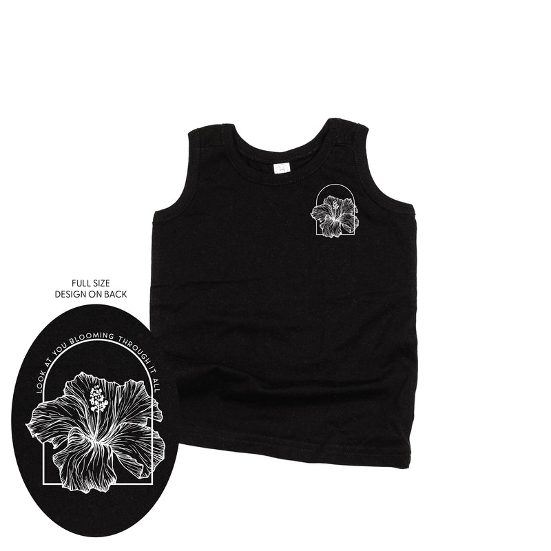Look At You Blooming Through It All (pf&b) - Child TANK
