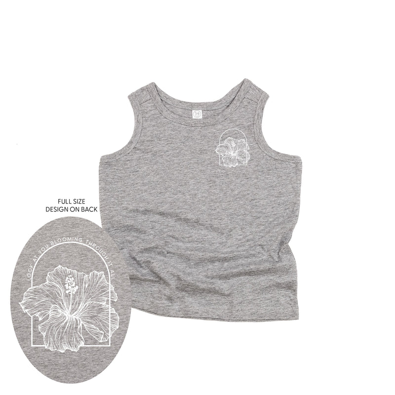 Look At You Blooming Through It All (pf&b) - Child TANK
