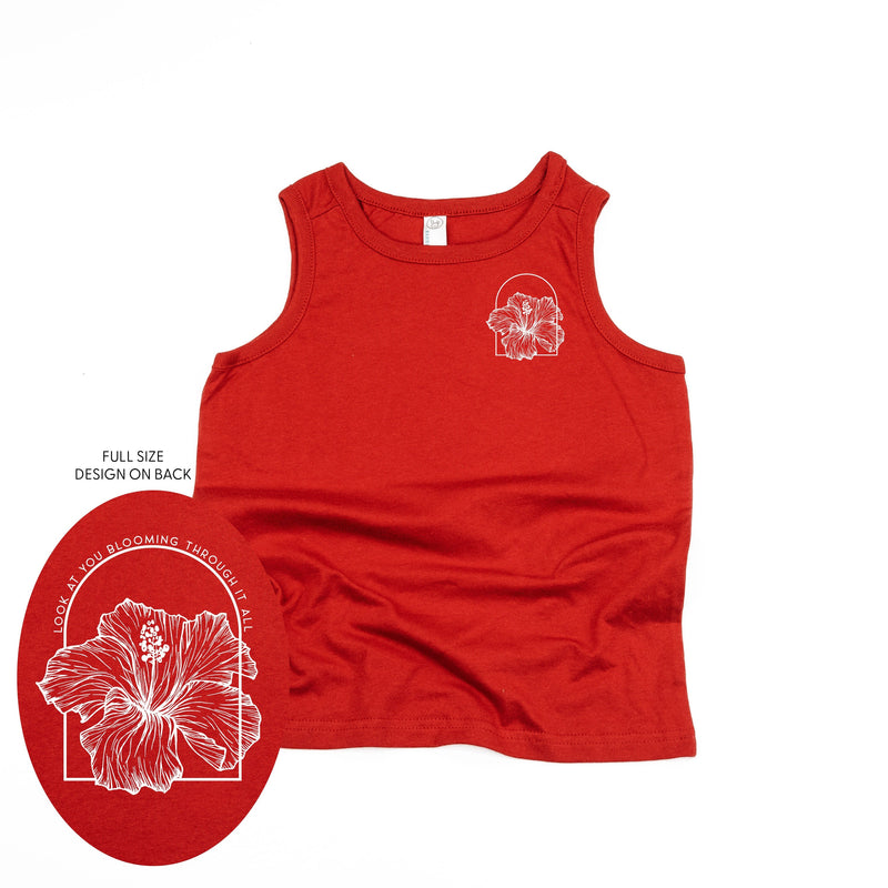 Look At You Blooming Through It All (pf&b) - Child TANK
