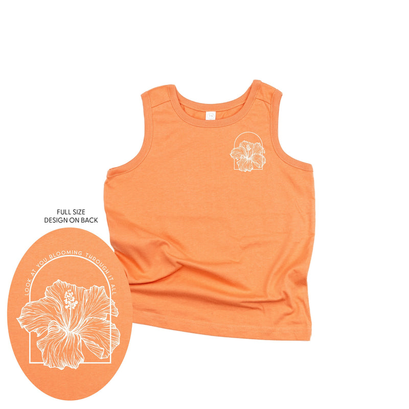Look At You Blooming Through It All (pf&b) - Child TANK