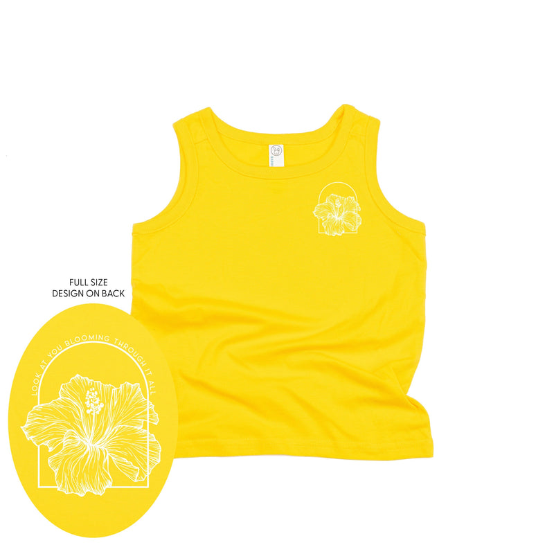Look At You Blooming Through It All (pf&b) - Child TANK