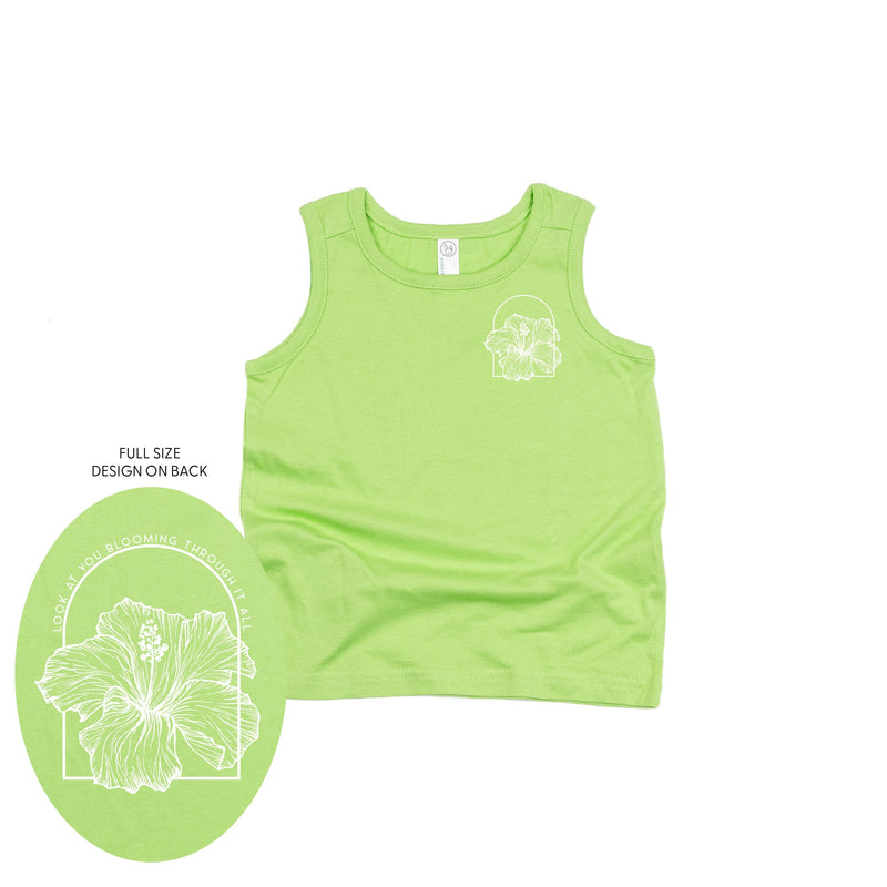 Look At You Blooming Through It All (pf&b) - Child TANK