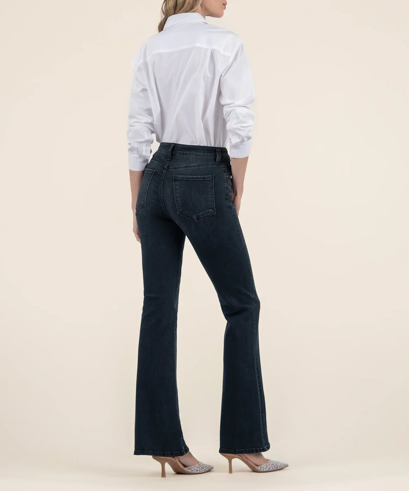 Ana High Rise Fab Ab Flare Denim Pants