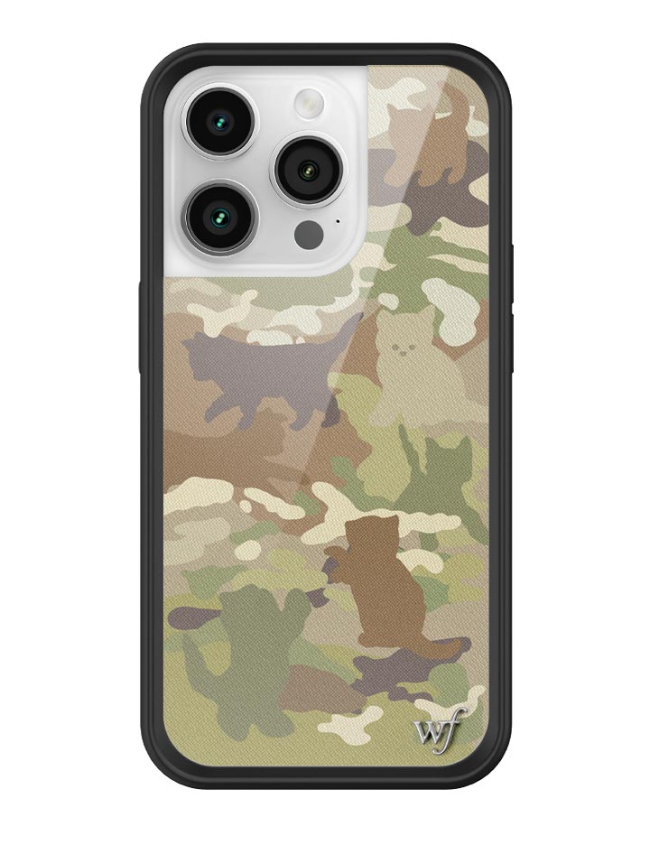 Cat Camo iPhone Case