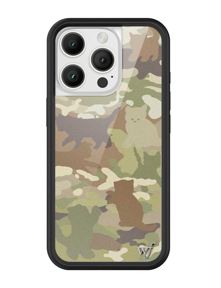 Cat Camo iPhone Case
