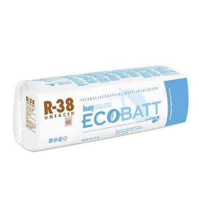 Knauf Ecobatt R-38 Unfaced Fiberglass Insulation Batts - All Sizes