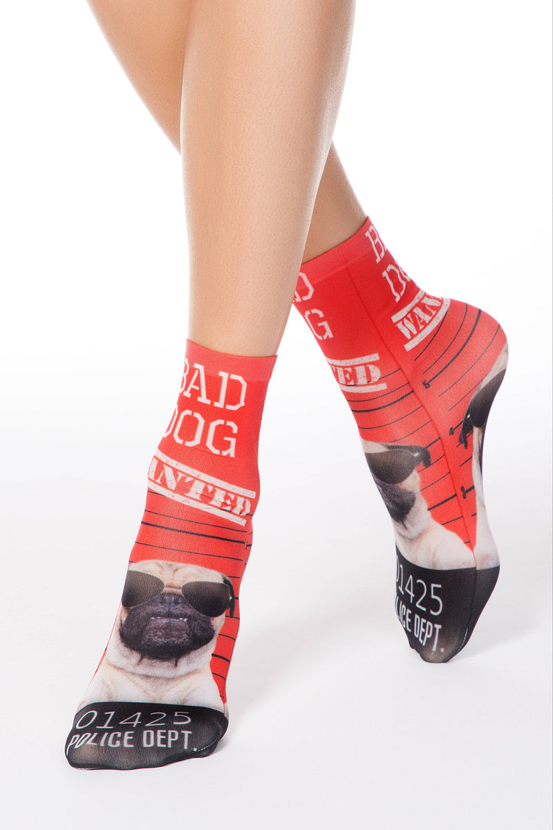 Dense Socks Conte Fantasy 006 - Bad Dog Design