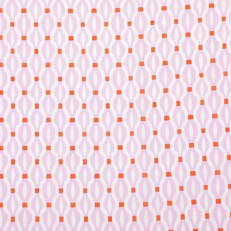 Geo Chic Pink Satin Anything Scarf