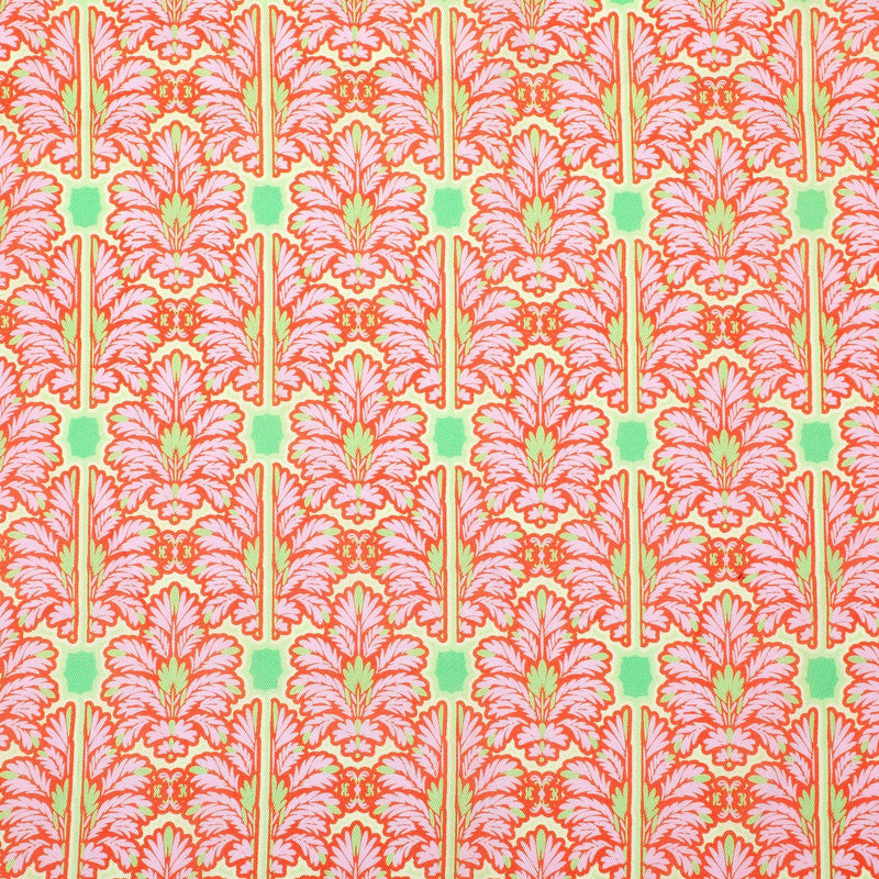 Pink Palm Satin Anything Scarf