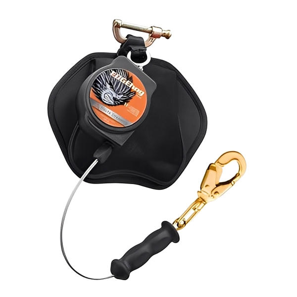 Leading Edge 10 ft Self Retracting Lifeline With Snap/Rebar Hooks