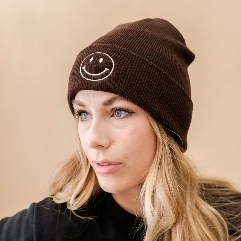 Simple Smiley - Adult Beanie