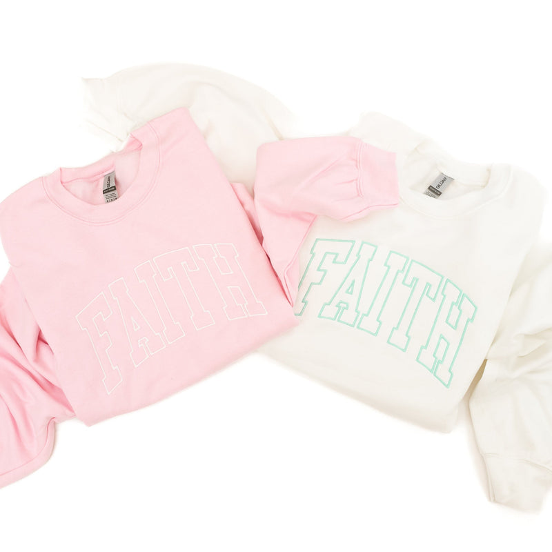 Embroidered BASIC Fleece - Arched Faith