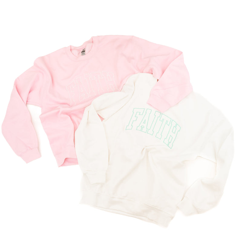 Embroidered BASIC Fleece - Arched Faith