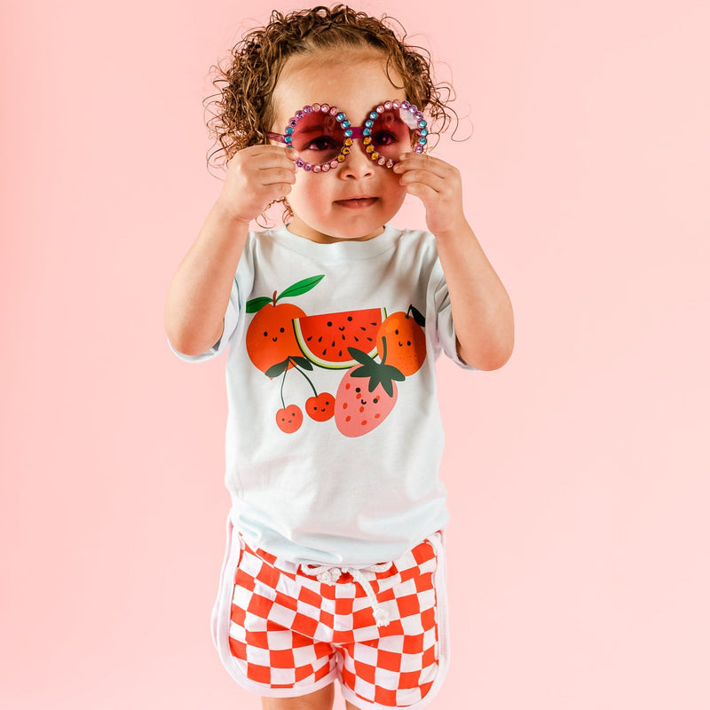 Group of Smiley Fruit - Child Tee