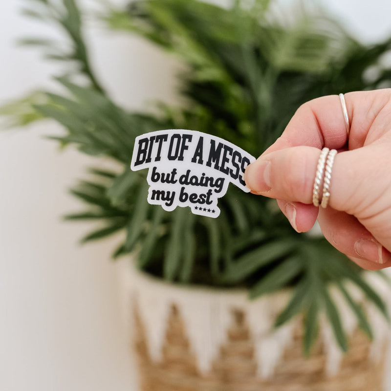 LMSS® STICKER - Bit of a Mess but Doing My Best