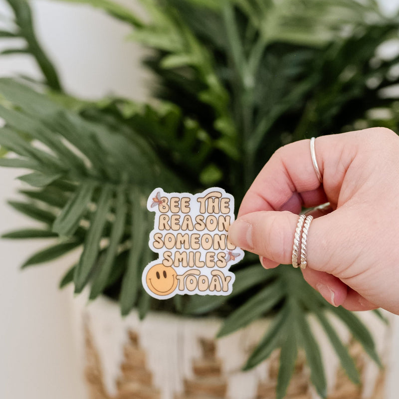 LMSS® STICKER - Bee The Reason Someone Smiles Today