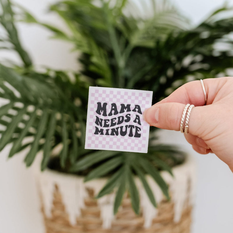 LMSS® STICKER - The Retro Edit - Mama Needs A Minute