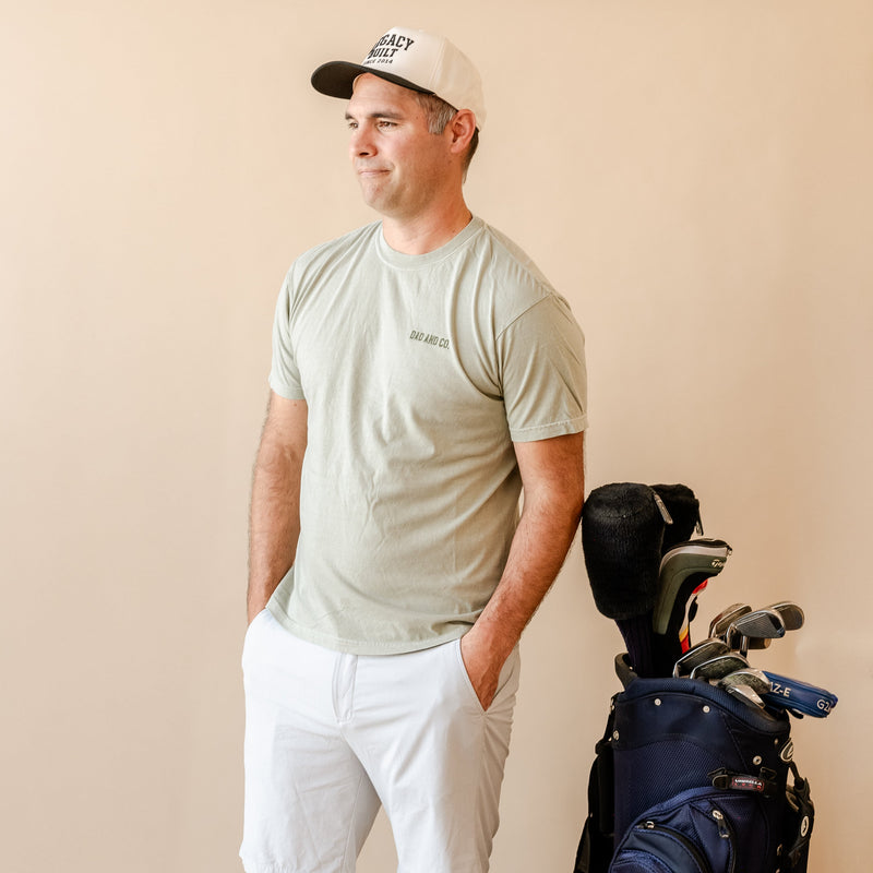 Embroidered Comfort Colors Tee - Dad & Co.