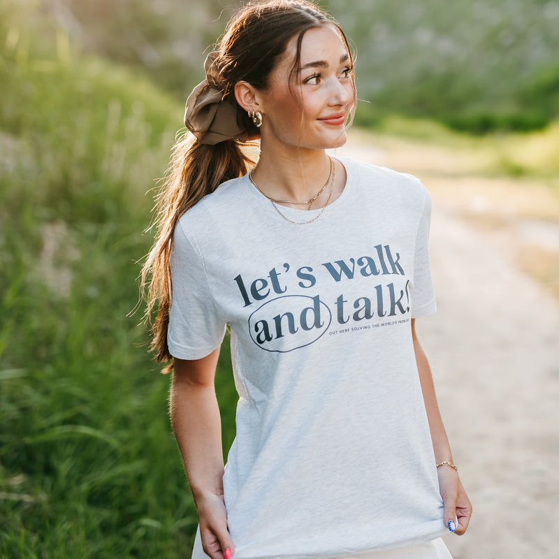 Let's Walk and Talk! - Unisex Tee
