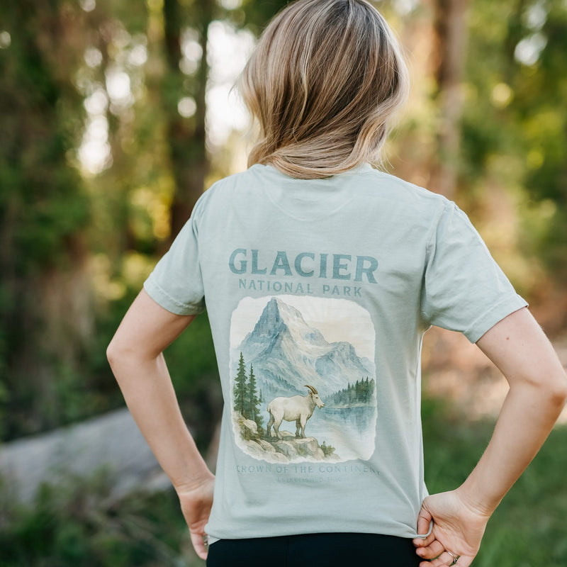 Glacier National Park - Comfort Colors Tee