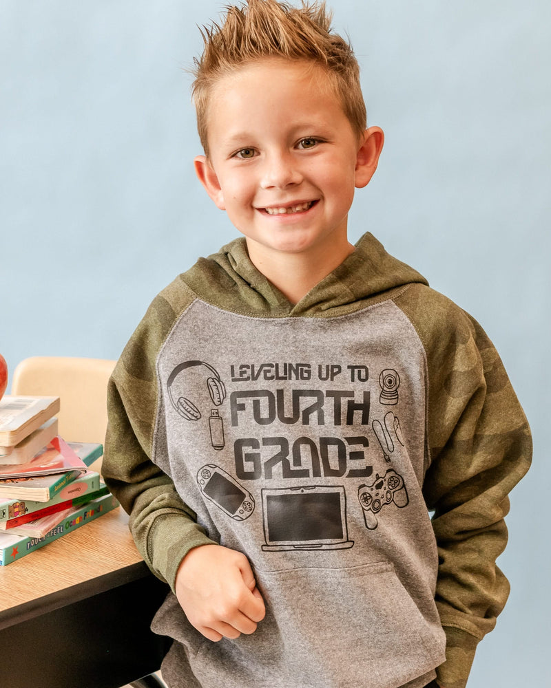 Leveling Up To (Choose Your Grade) - Child HOODIE